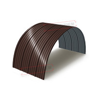 Профнастил рангли НС18ПГ-1120-0.6 бир метр учун нарх