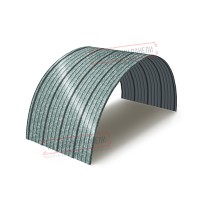 Profnastil Galvanizli NS18PG-1120-0.55 bir metr uchun narx