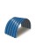 Profnastil NS35PG-0.7, Eni-1100, Poliester RAL5015