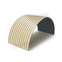 Profnastil S10PG-1150-0.45 Poliester RAL1015