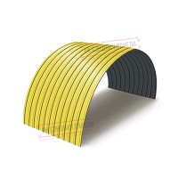 Profnastil S10PG-1150-0.45 Poliester RAL1018