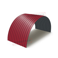 Profnastil S10PG-1150-0.45 Poliester RAL3003