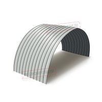Profnastil S10PG-1150-0.5 Poliester RAL7035