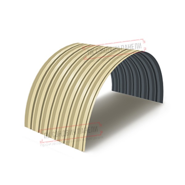 Profnastil S-15PG-1190-0.45 Poliester RAL 1014