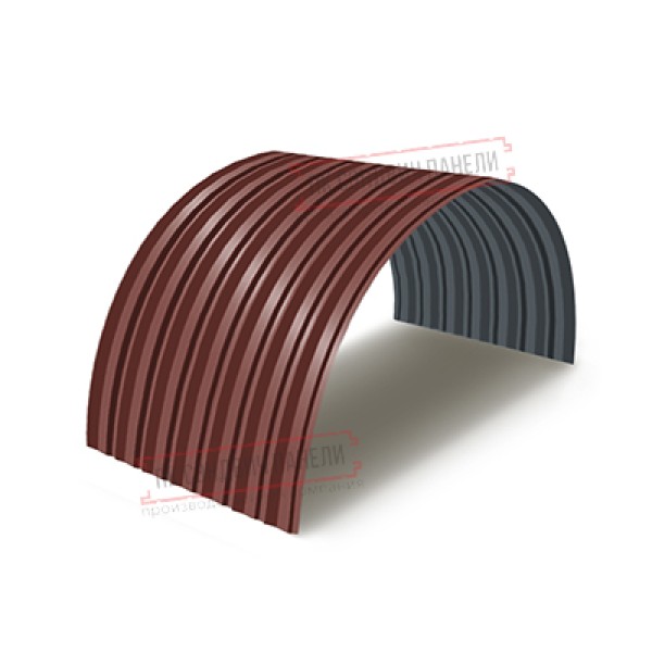 Profnastil S-15PG-1190-0.6 Poliester RAL 3009