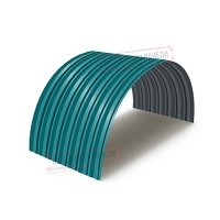 Profnastil S-15PG-1190-0.6 Poliester RAL 5021