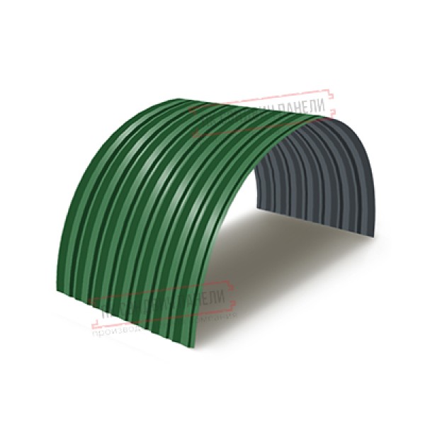 Profnastil S-15PG-1190-0.6 Poliester RAL 6002