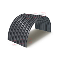 Profnastil S-15PG-1190-0.6 Poliester RAL 7024