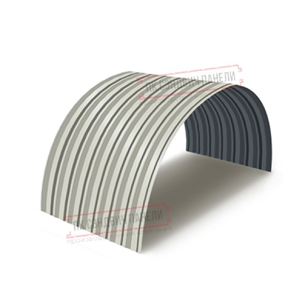 Profnastil S-15PG-1190-0.4 Poliester RAL 9002