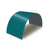 Profnastil rangli S17PG-1090-0.8 bir metr uchun narx