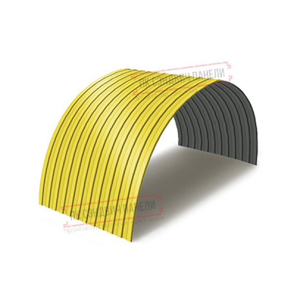 Profnastil SS10PG-1160-0.7 Poliester RAL1018