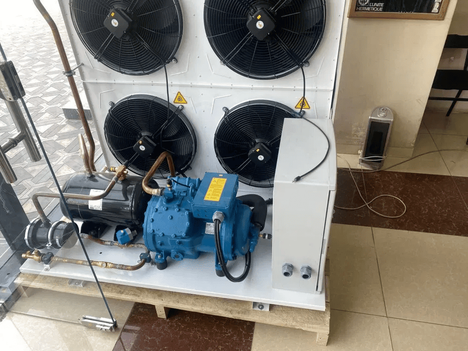 Музлатгич камераси учун агрегат