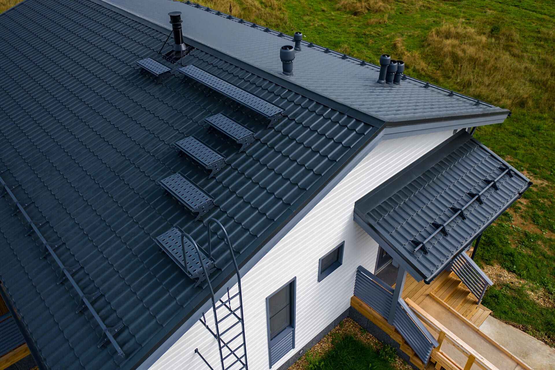 Xususiy uy uchun Lamonterra XL metall cherepitsasi