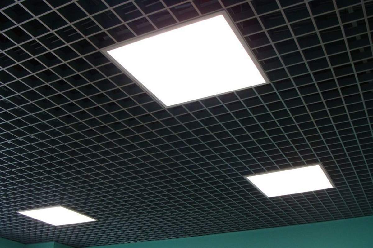 Накладные светильники для подвесного потолка
