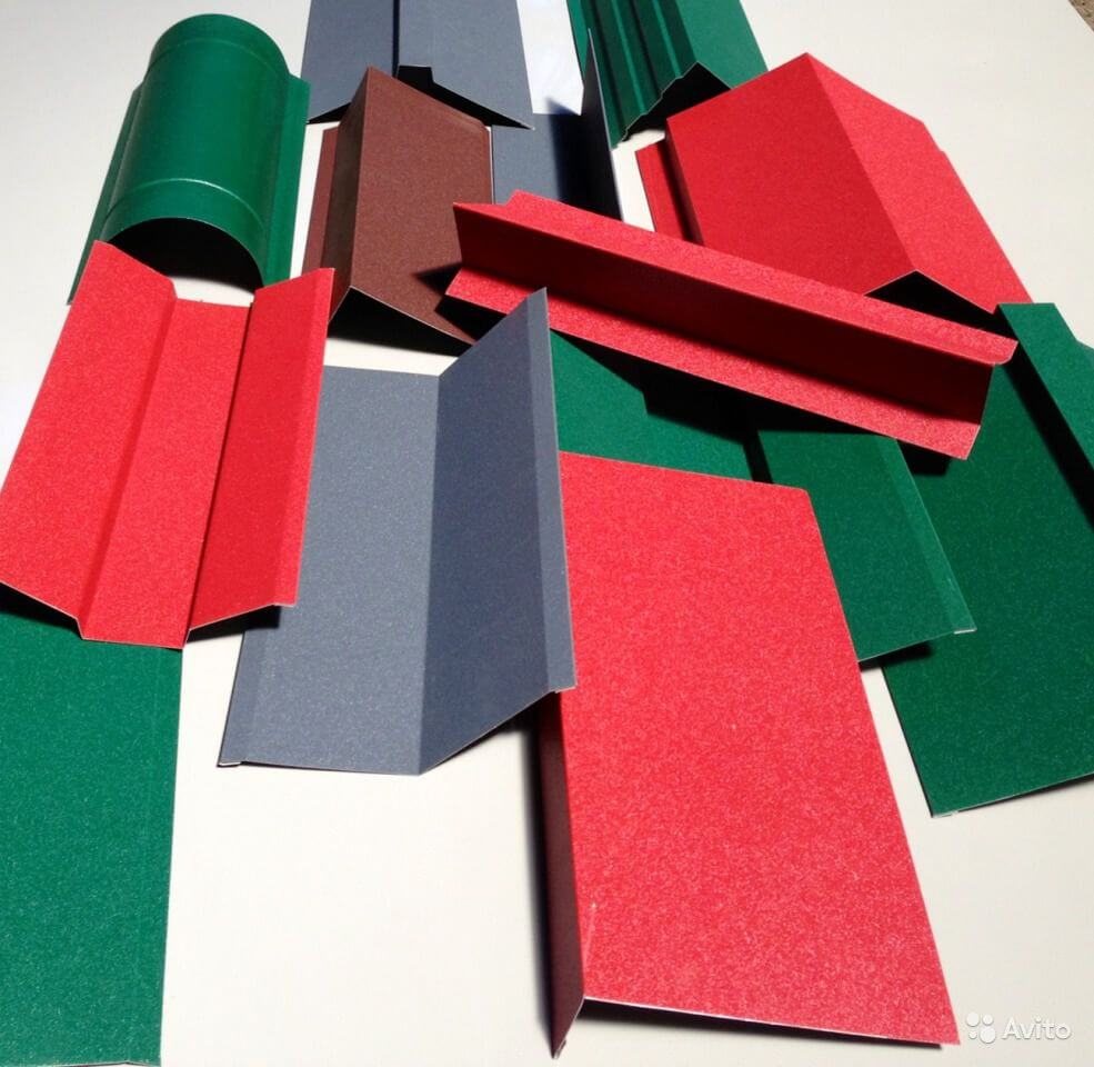 Panjara uchun figurali profnastilga doborny elementlar