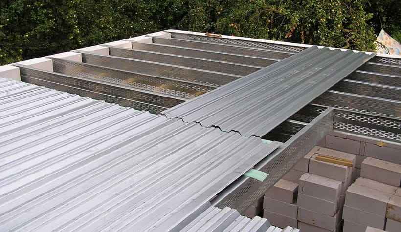 Профнастил Н57 в упаковке